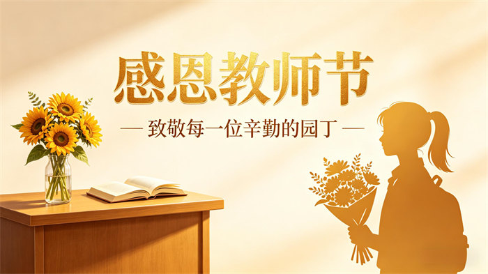 宜昌知艺高级中学第41个教师节致全体教师的慰问信